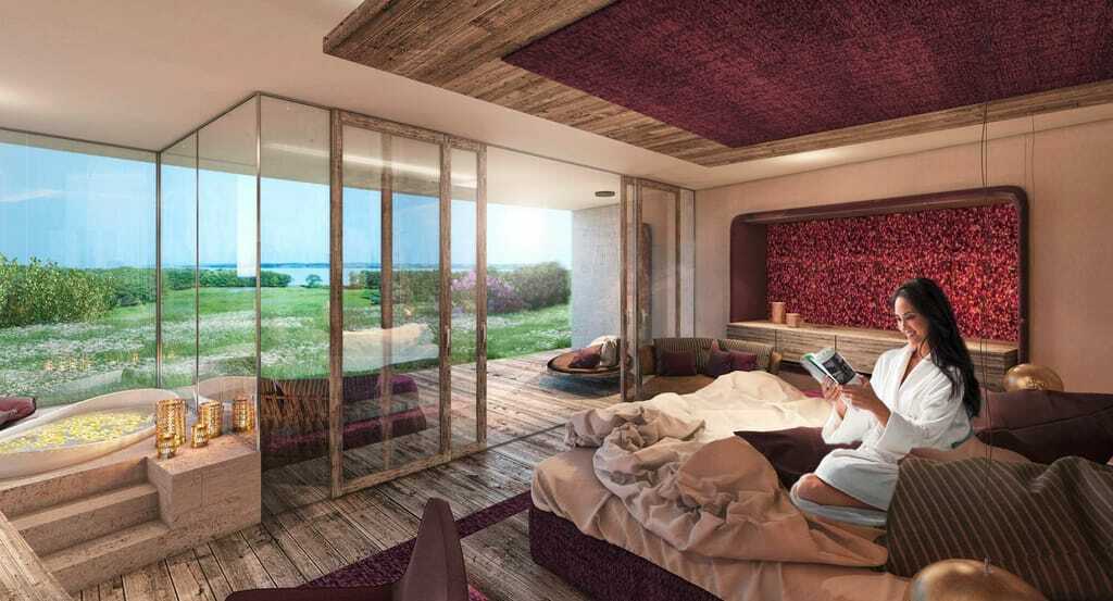 große Suite mit Ausblick