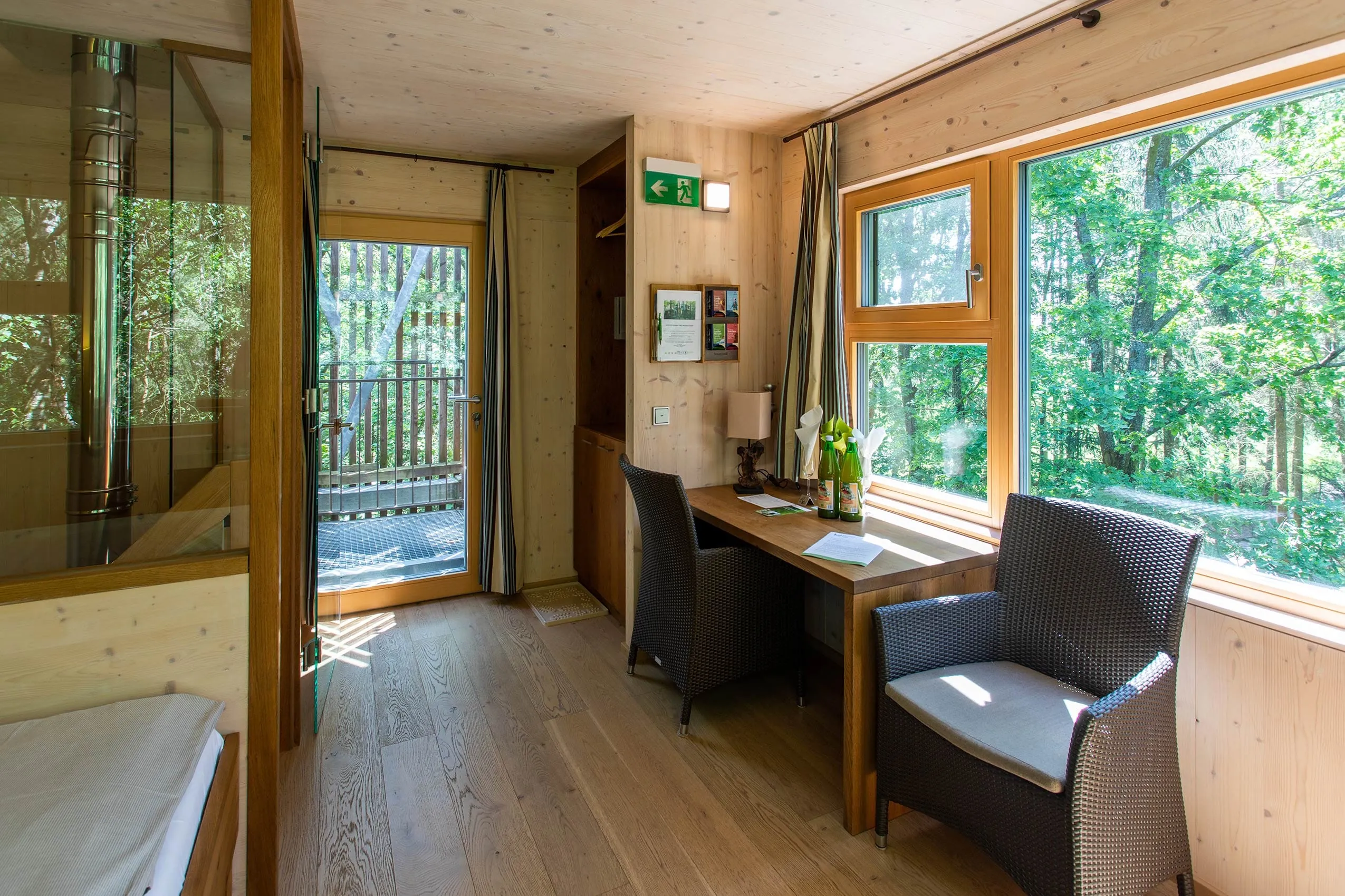 Baumhaus Lodge Schrems Innenansicht