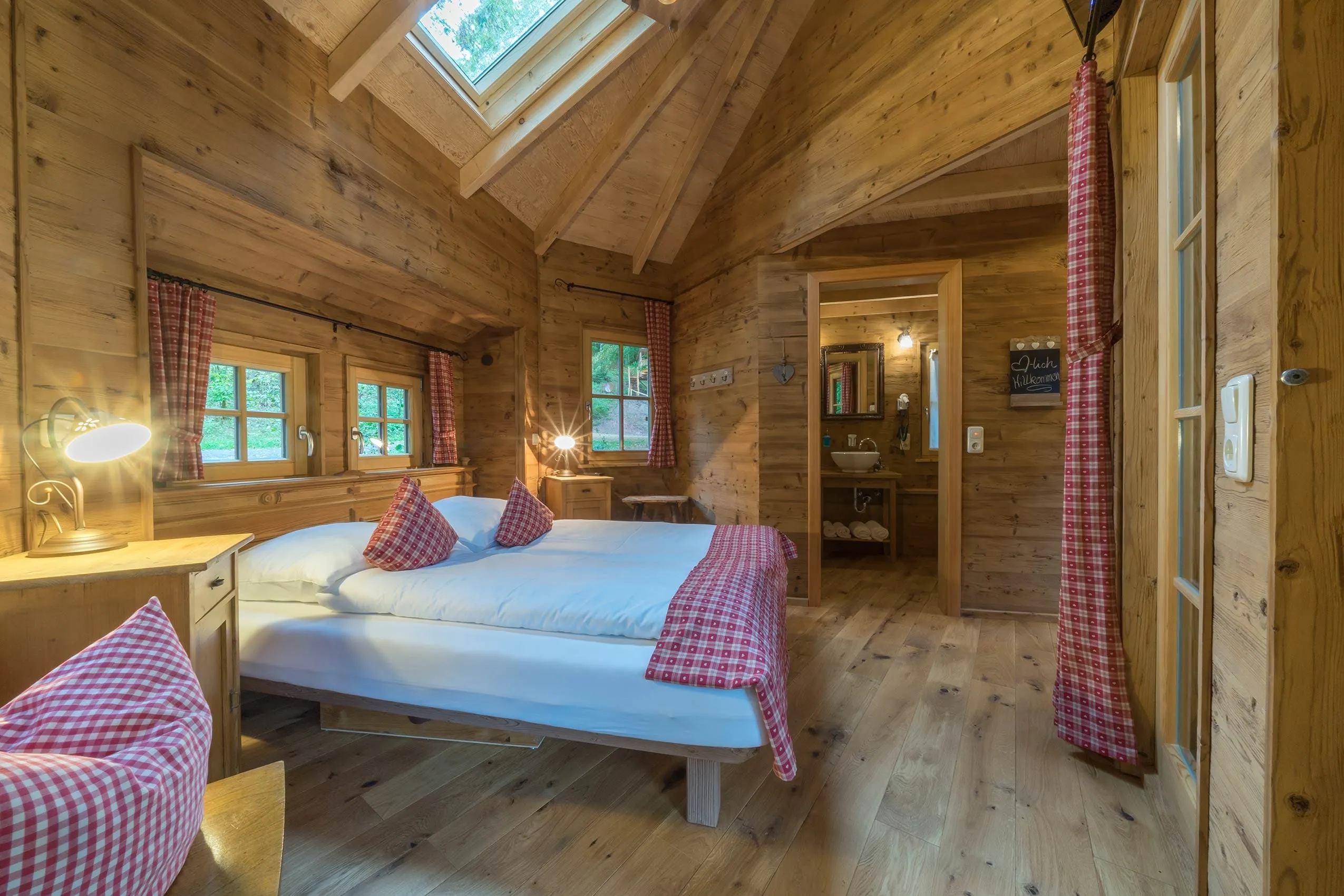 Baumhaushotel Seem&uuml;hle Innenansicht