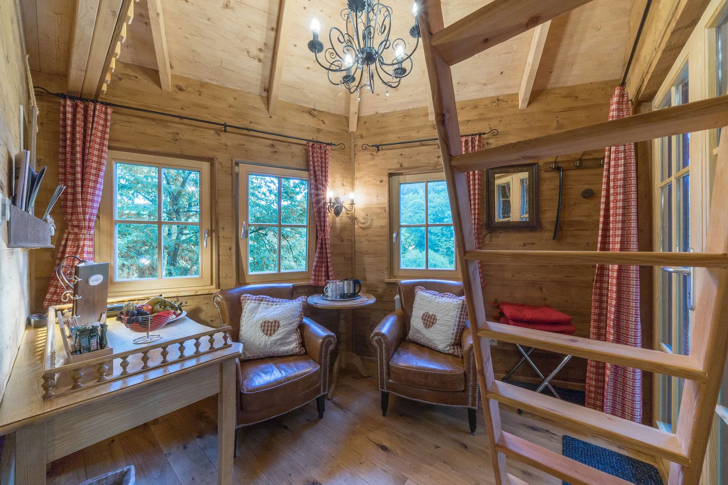 Baumhaushotel Seem&uuml;hle Wohnfl&auml;che