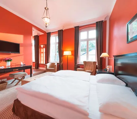 Gräflicher Park_Buntes Doppelzimmer