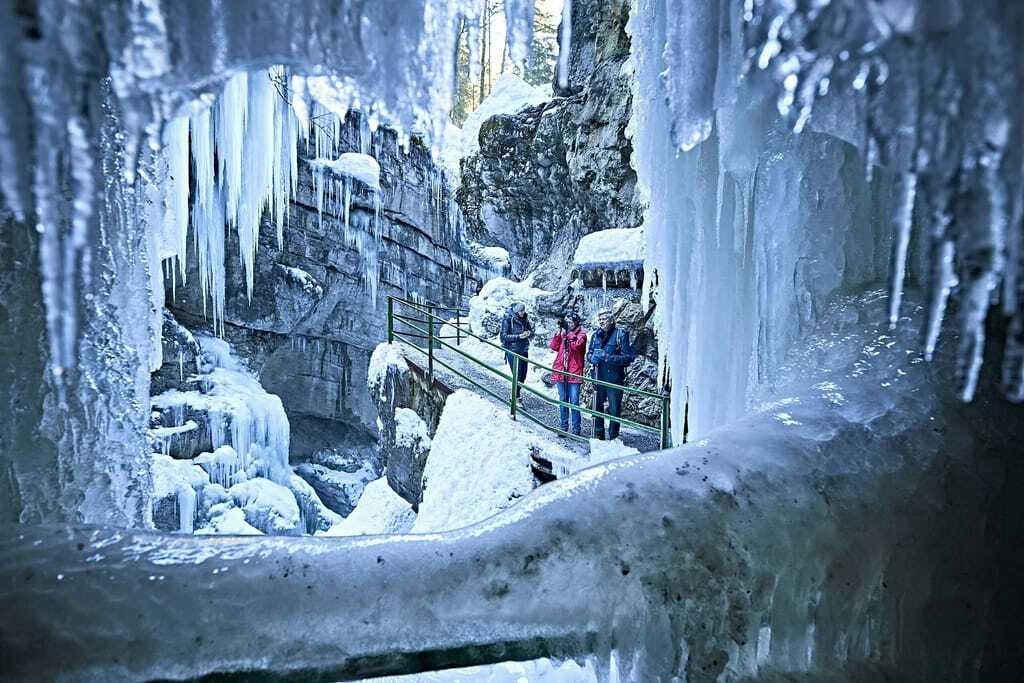 Breitachklamm Eishöhle