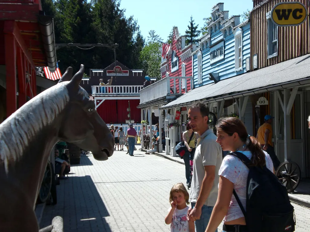 Freizeitpark Fantasiana Westernstadt Western