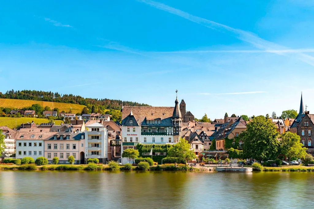 Weinhotels: Au&szlig;enansicht Romantik Jugendstilhotel Bellevue