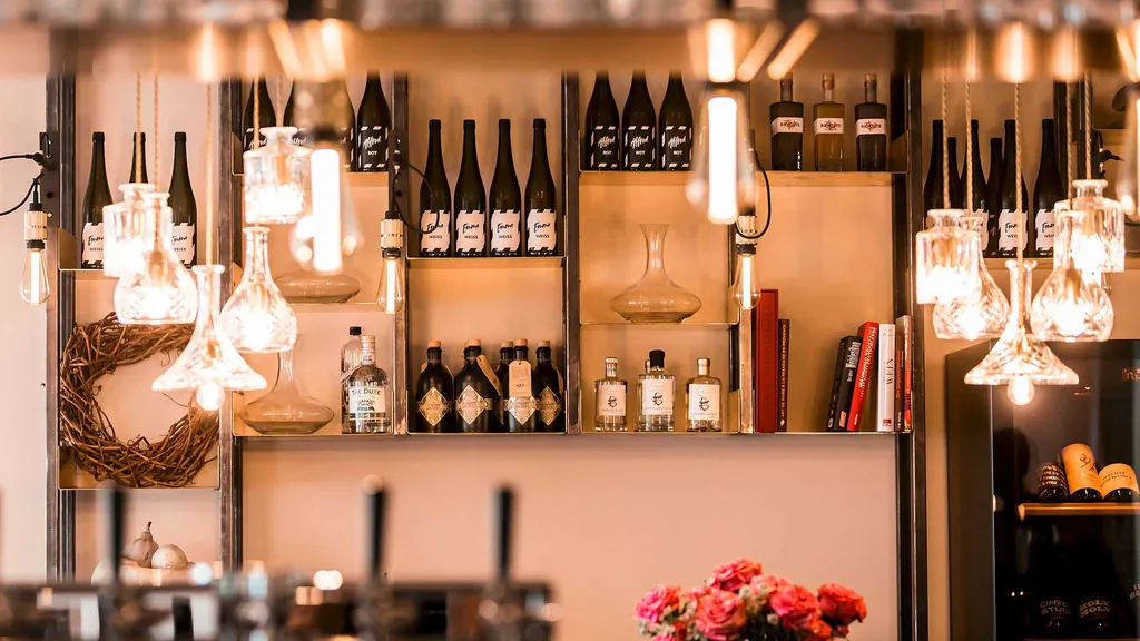 Weinauswahl im Hotel Zeller