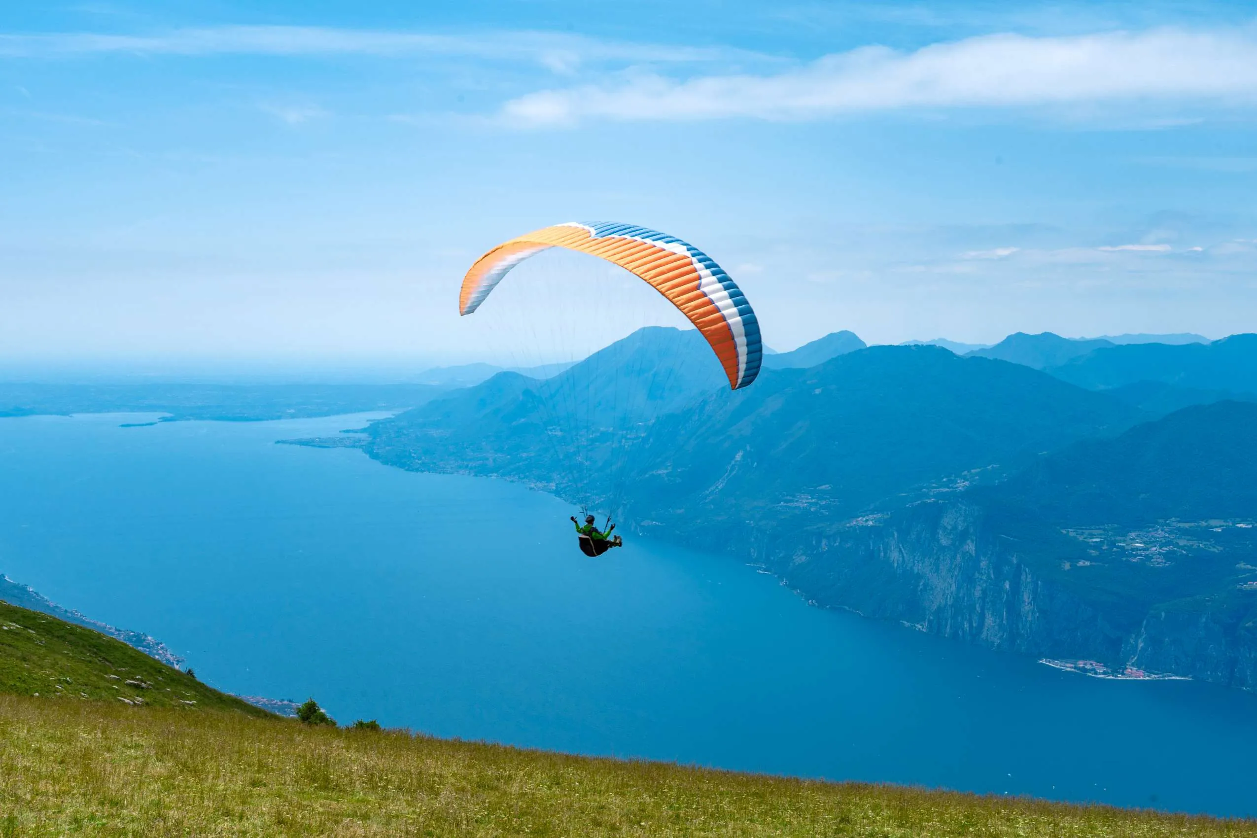 Aktivurlaub am Gardasee: Paragliding