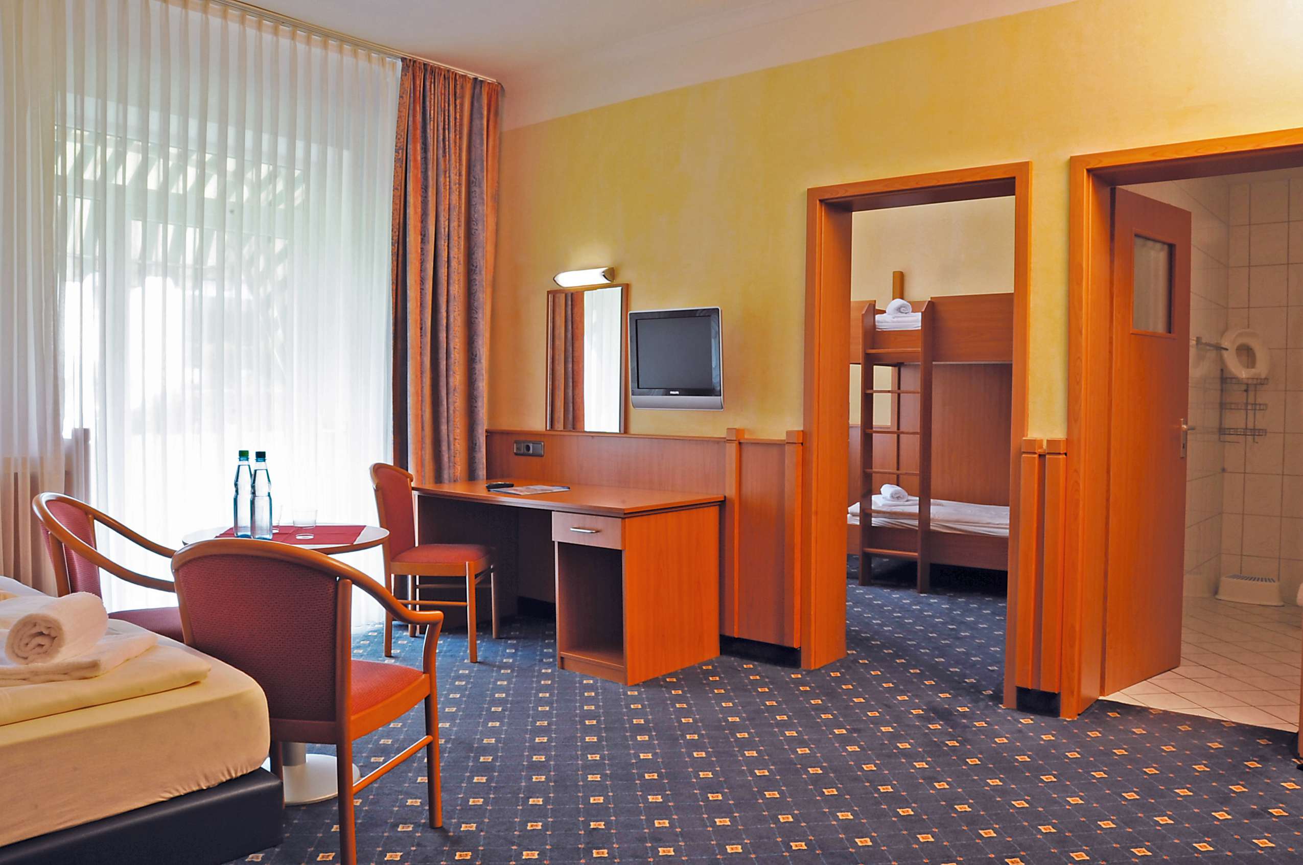 Kinderhotels in Deutschland: Familienzimmer im Wangerland.