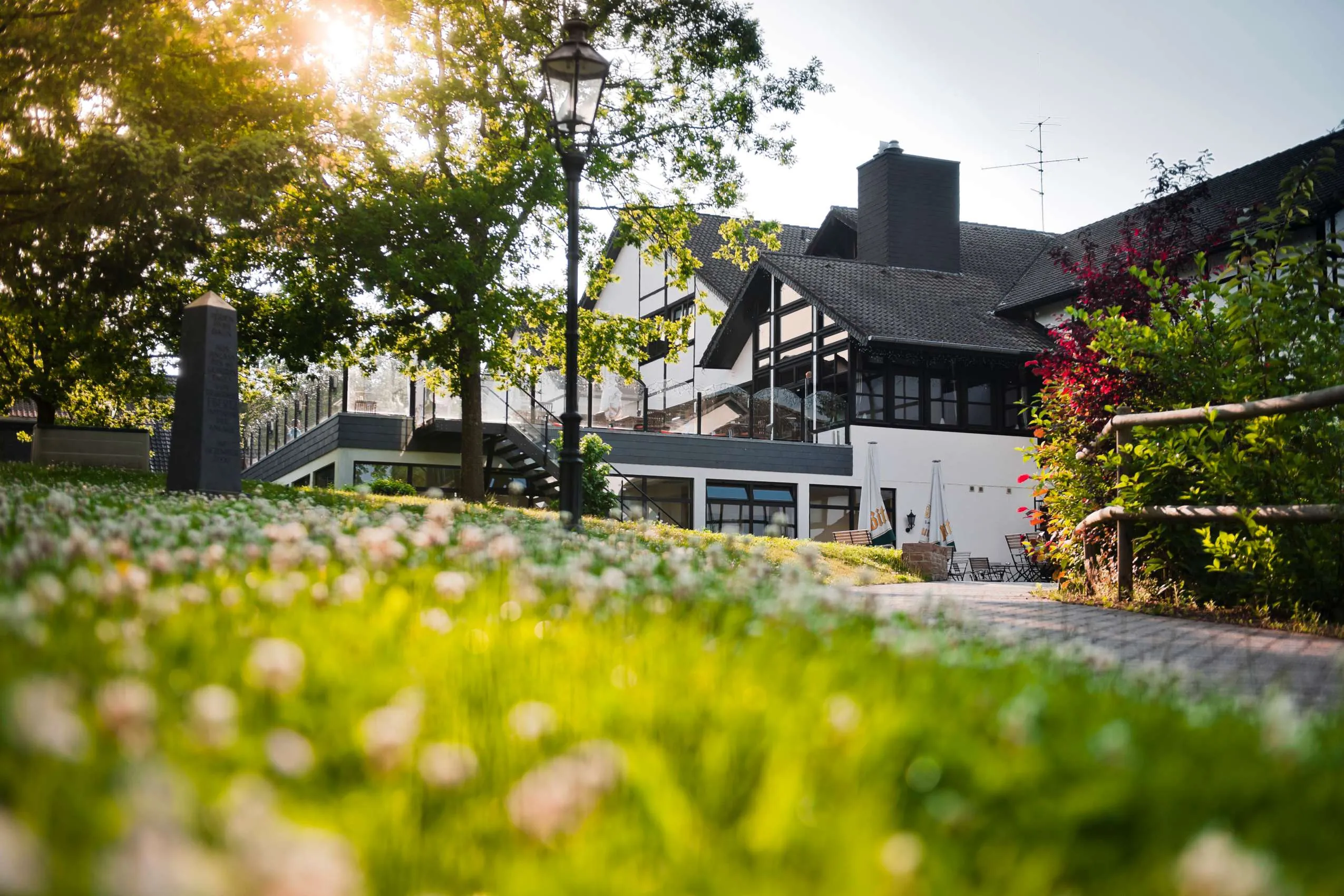 Das Sporthotel Grafenwald von au&szlig;en.