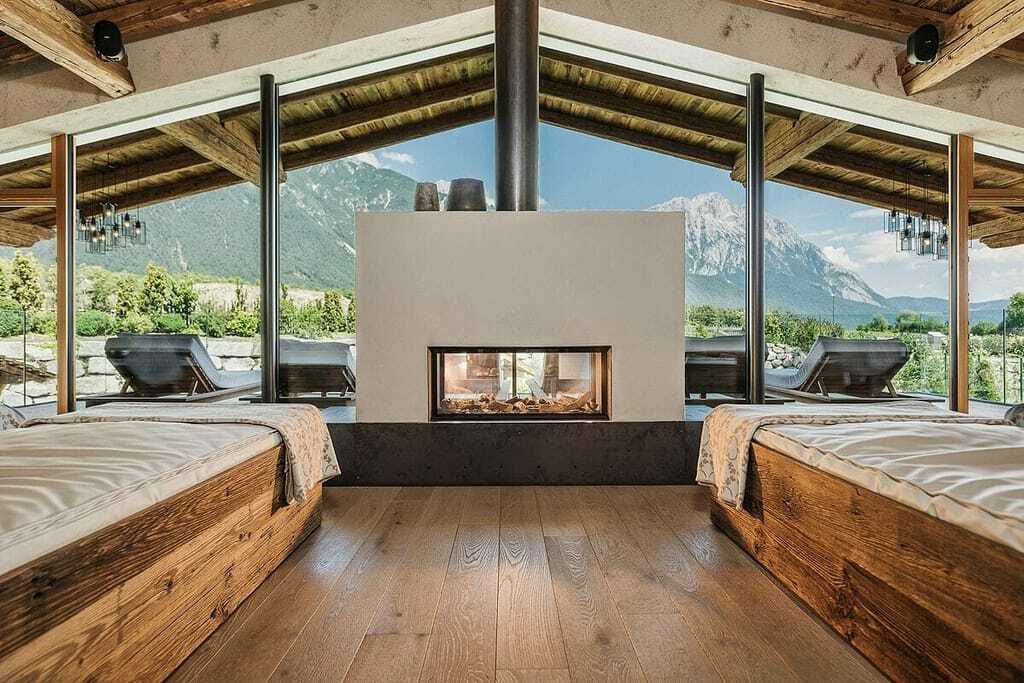 Ruheraum im Alpenresort Schwarz in Obermieming