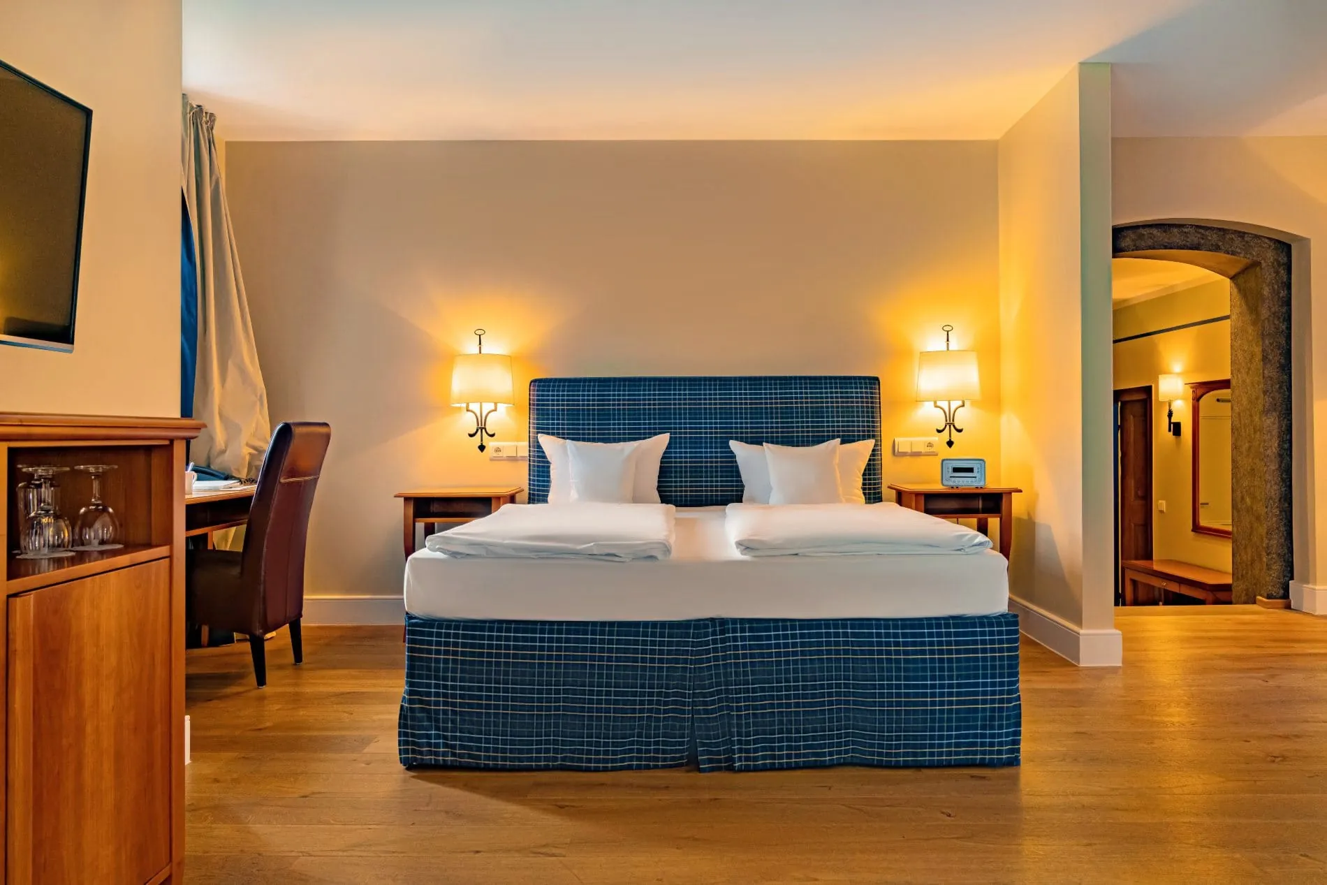 Zimmer mit Doppelbett