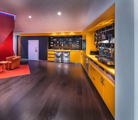 Kochnische in der Workshoparea