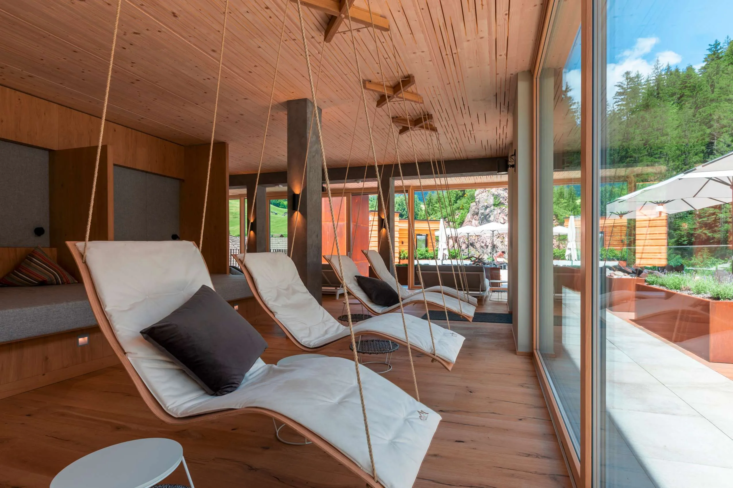 Bequeme H&auml;ngeliegen im Wellnesshotel Sackmann