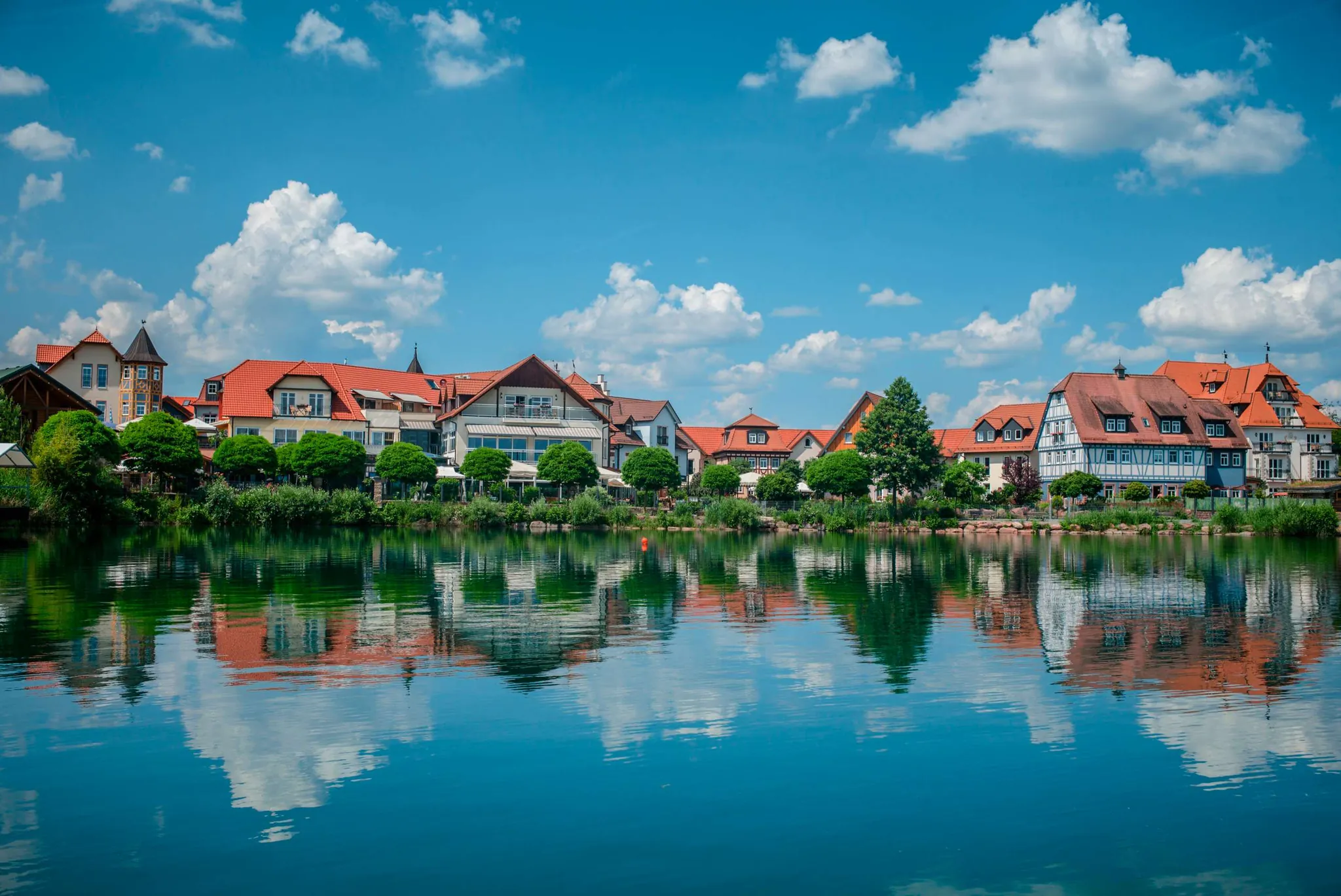 Panorama vom Tagungshotel