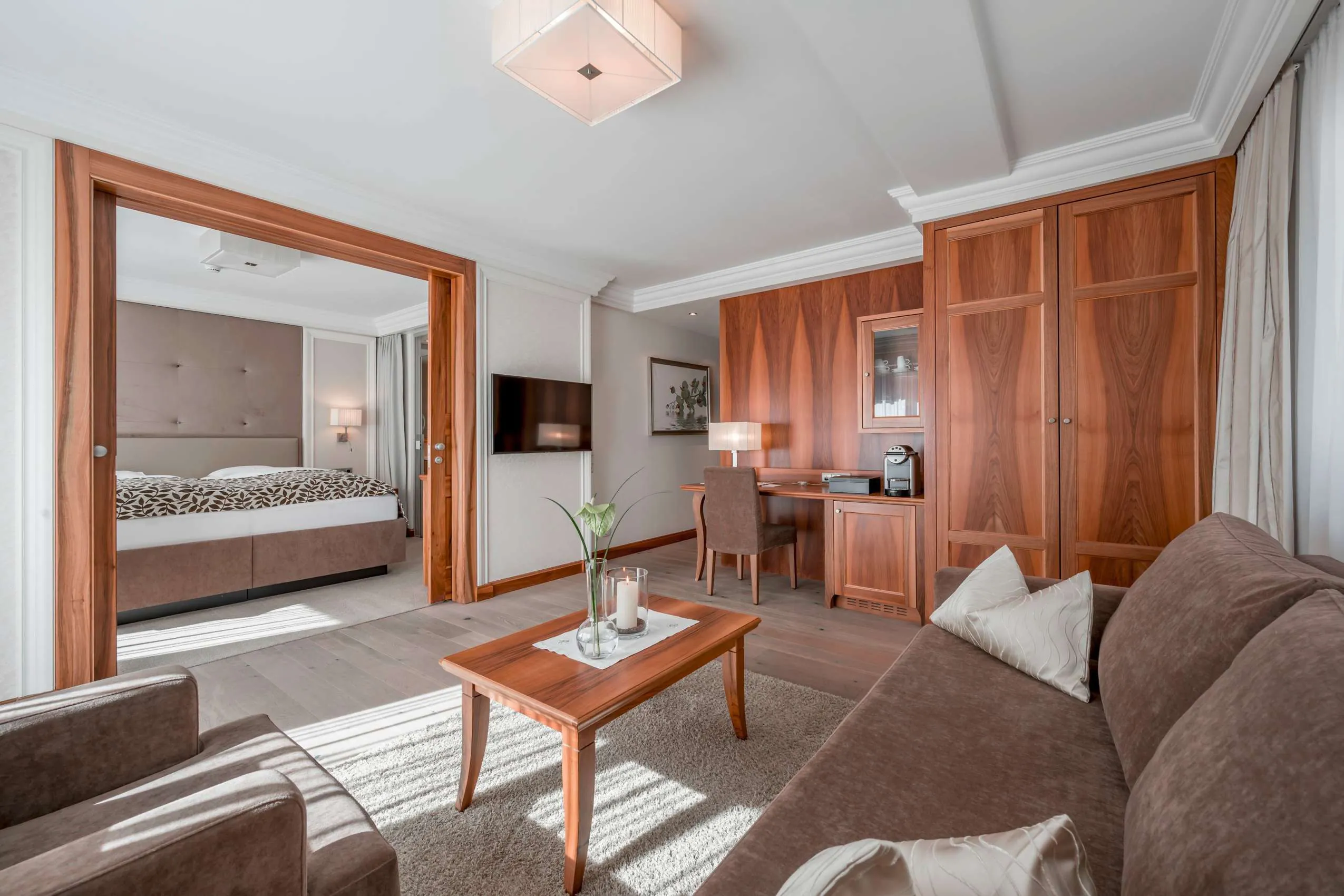 Blick in ein Zimmer des Hotel Trofana Royal