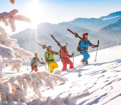 Schneeparadies bei der Ferienanlage Sonnberg