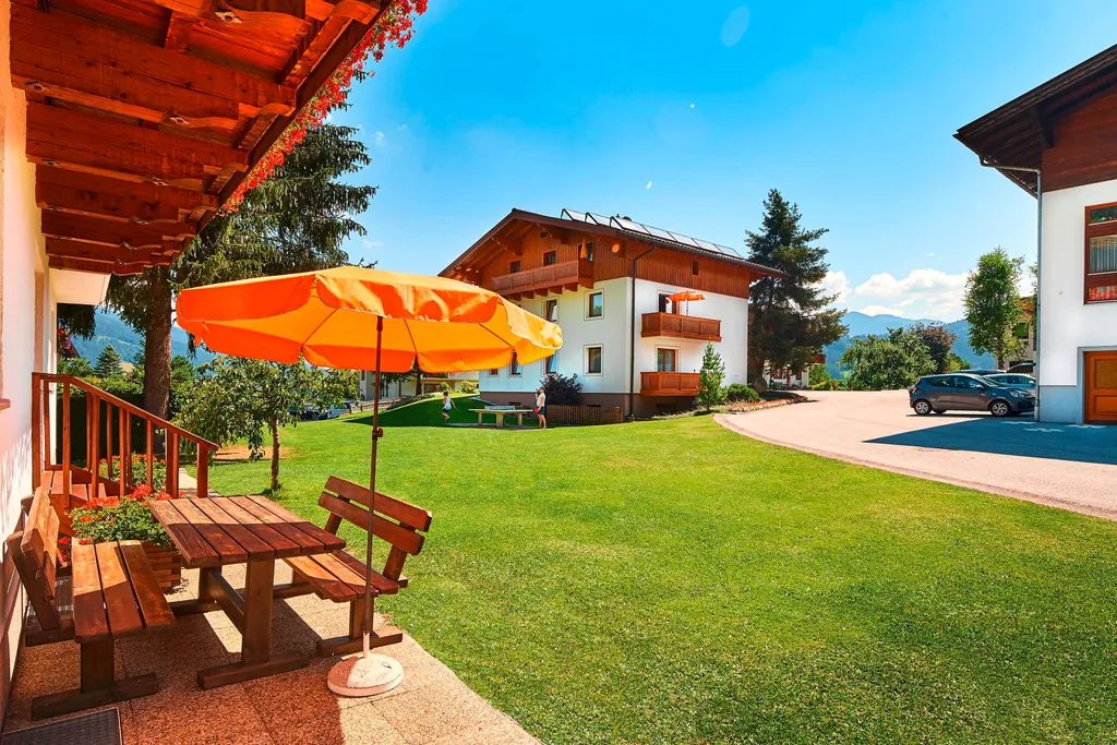 Terrasse in der Ferienanlage Sonnberg