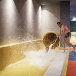 Röhren-Wasserrtusche im Falkensteiner Family Resort Lido