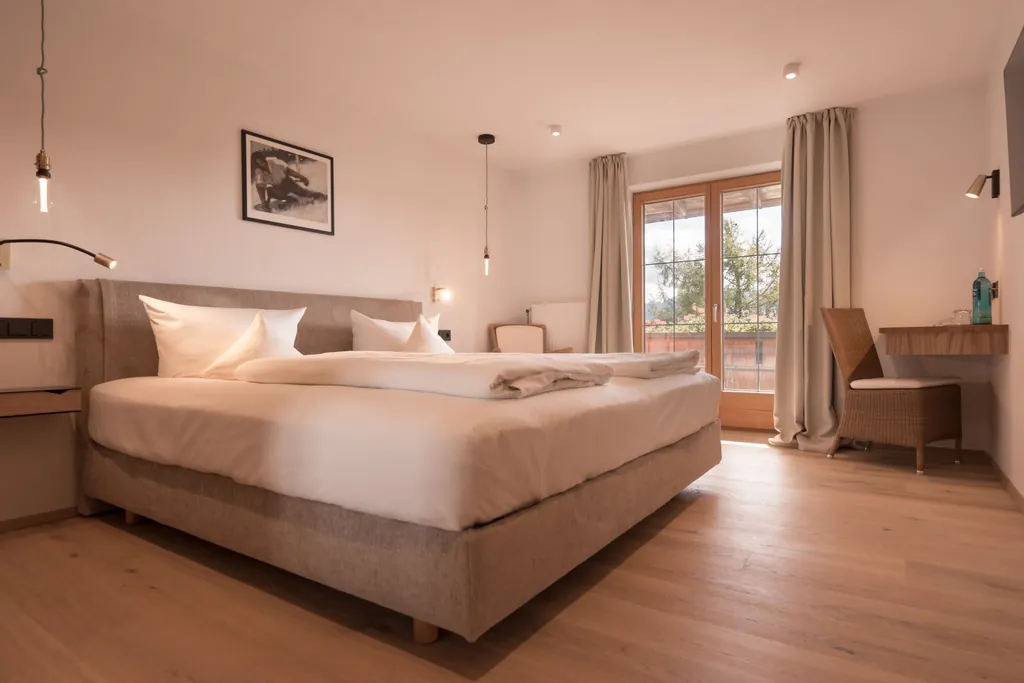 Blick in ein Zimmer des Wellnesshotel Mittelburg im Allgäu