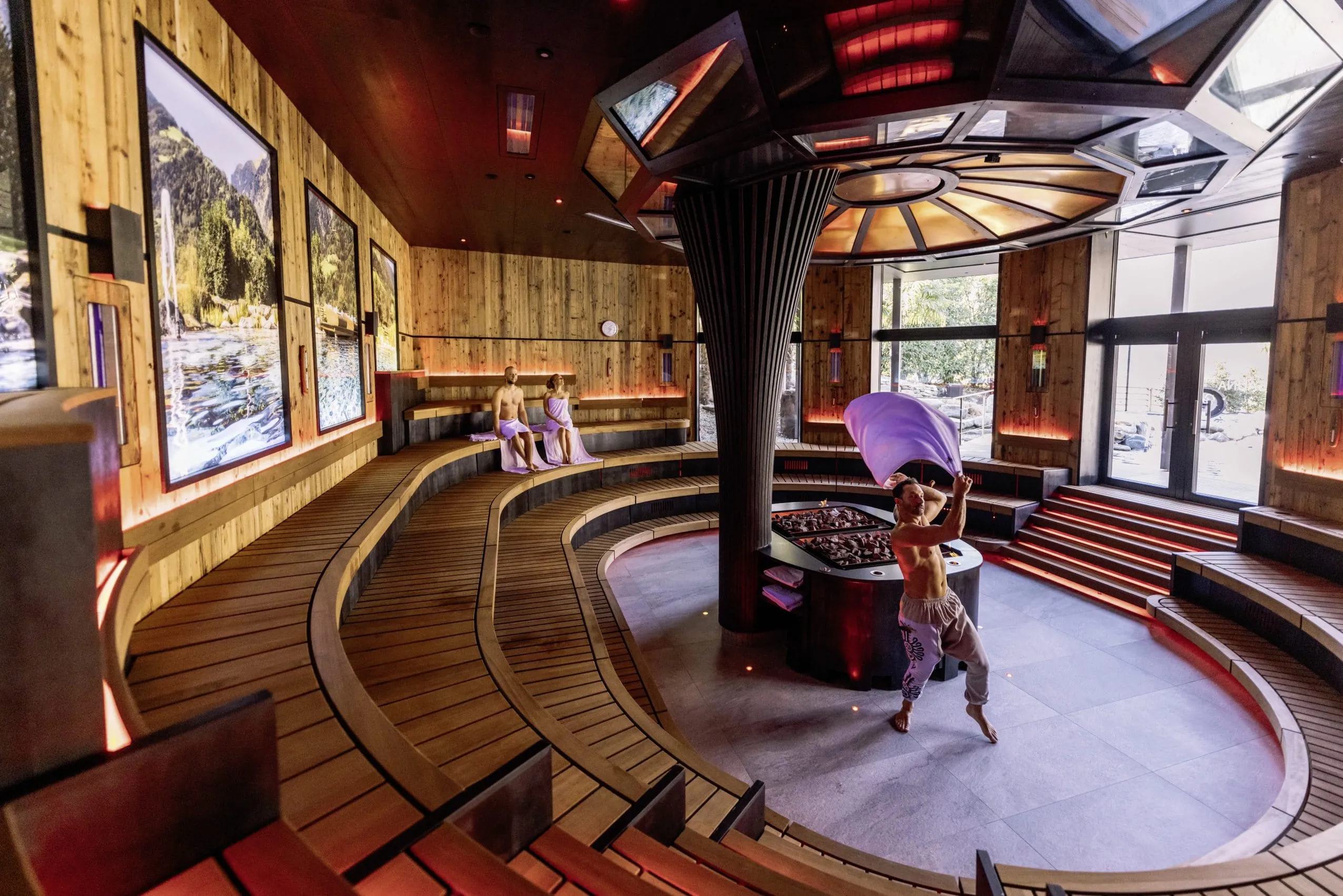 Eventsauna im Wellnesshotel Andreus Golf & Spa Resort