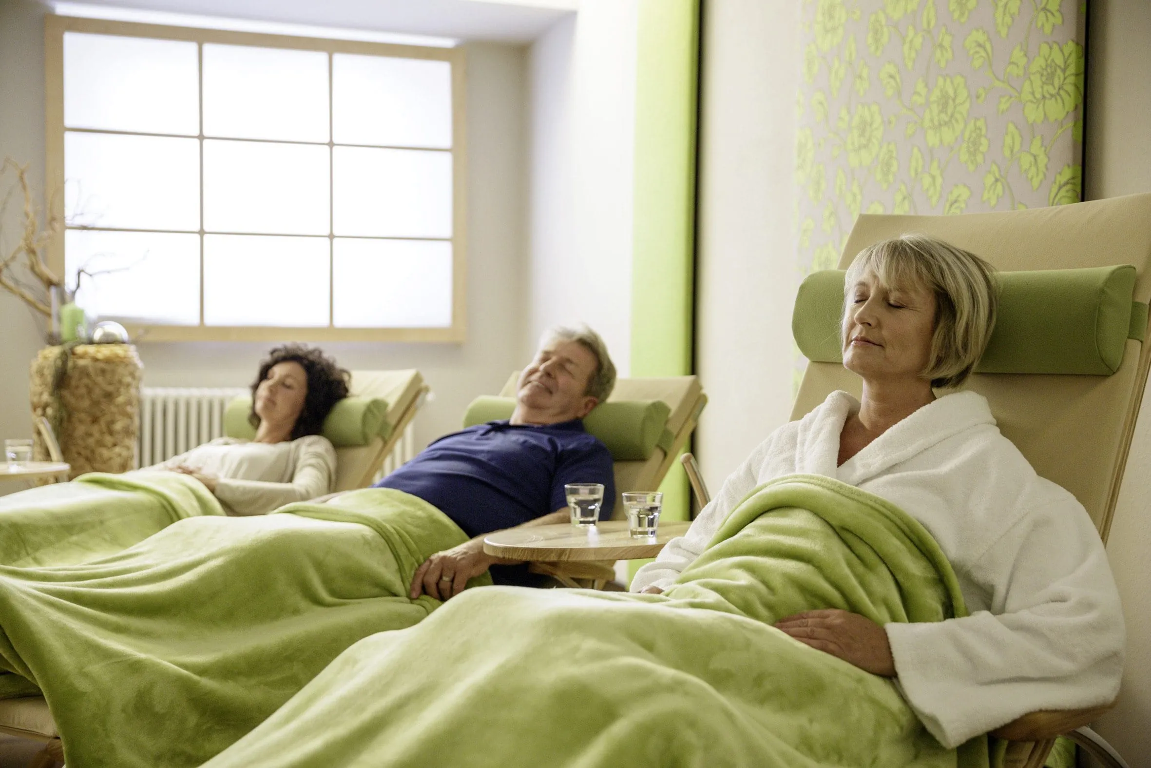 Ruheliegen im Kneipphotel KurOase im Kloster in Bad W&ouml;rishofen