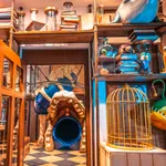 Kreativ gestalteter Spielbereich im Museumshotel Krønasår im Europa-Park in Rust