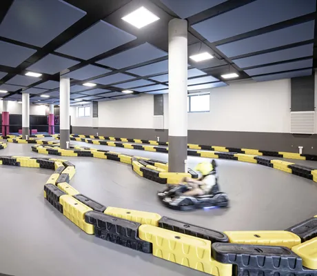 Go-Kart-Bahn des Quellenhof Luxury Resort Passeier