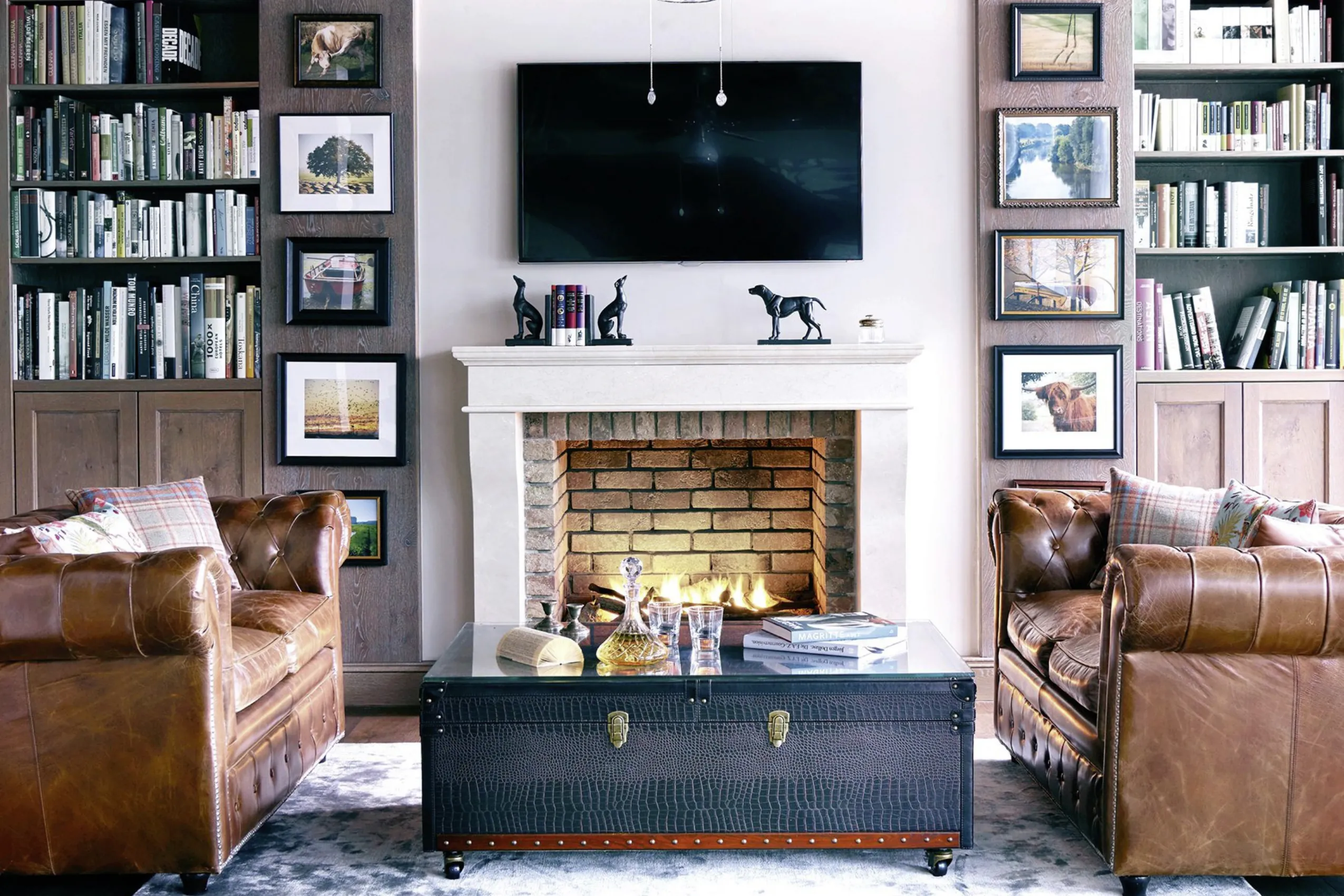 Bibliothek im Lesehotel Landhotel Voshövel