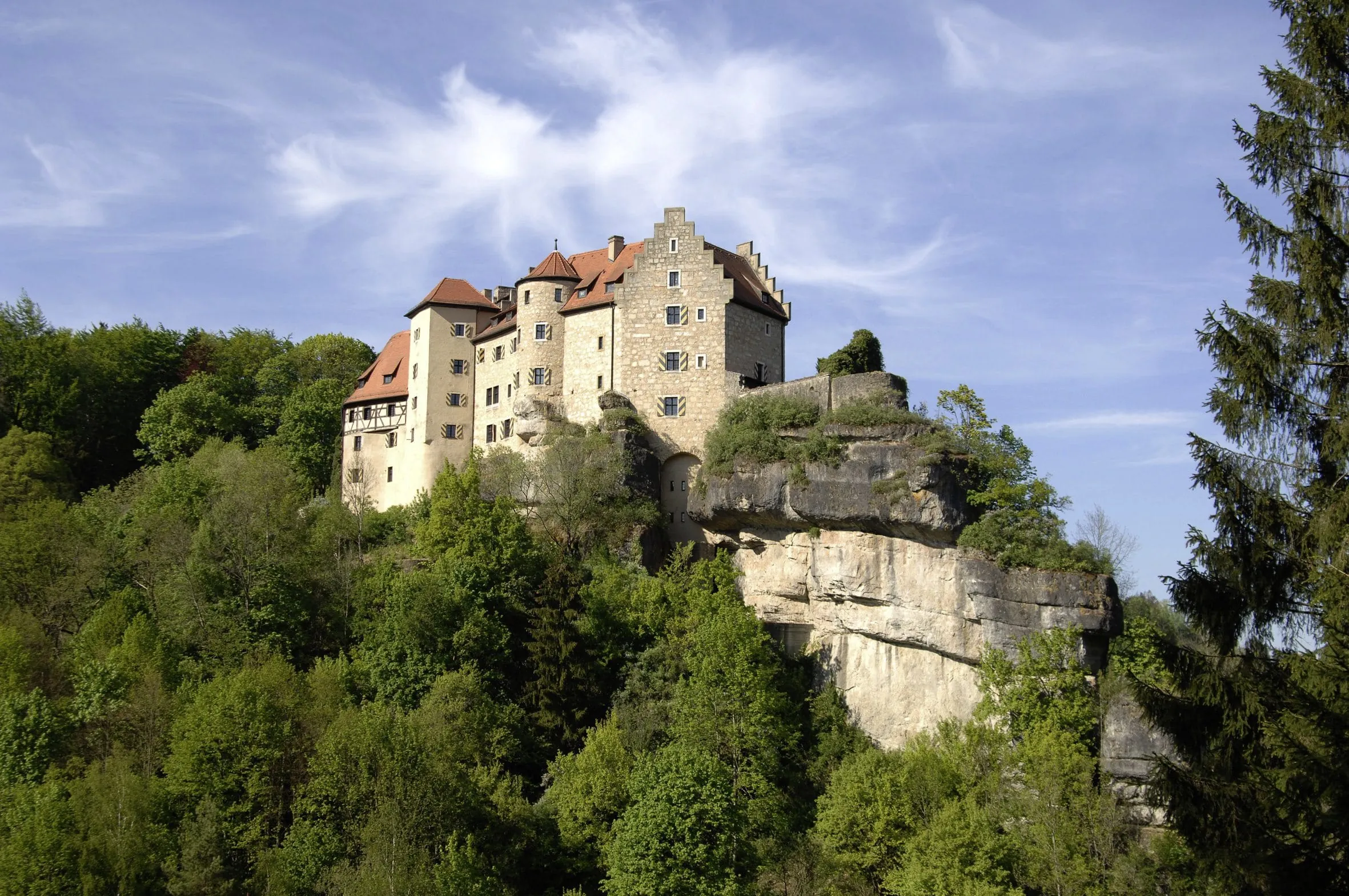 Aussenansicht von Tagungshotel Burg Rabenstein