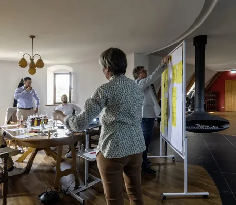 Tagungsraum Business Lounge im Tagungshotel Burg Rabenstein