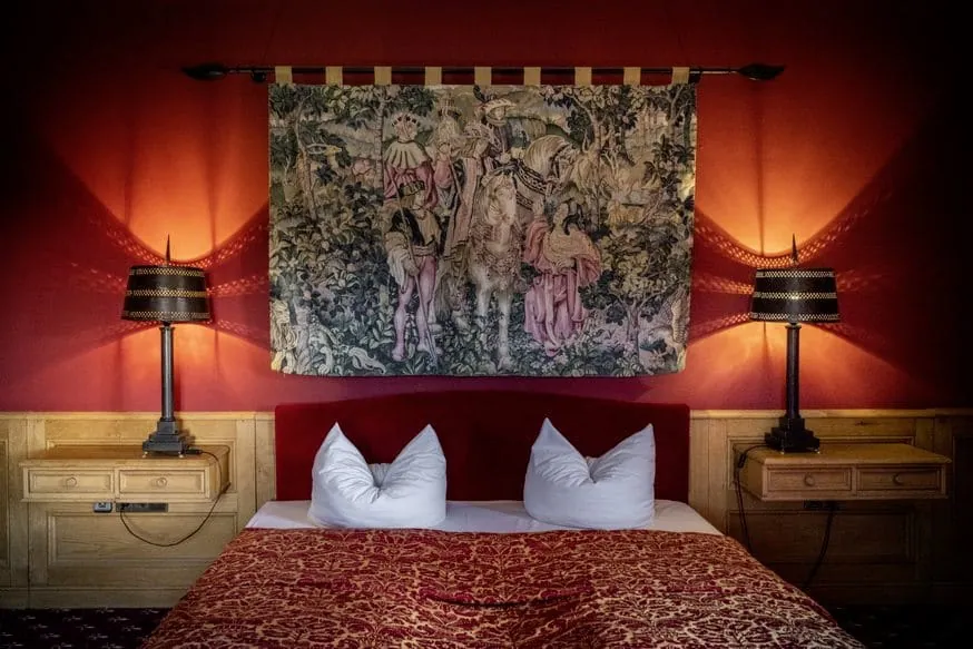 Doppelzimmer im Tagungshotel-Burg Rabenstein