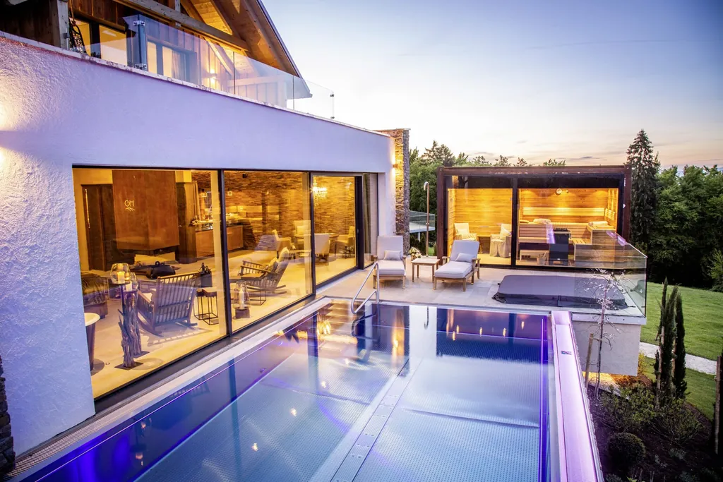 Chalet mit Infinitypool