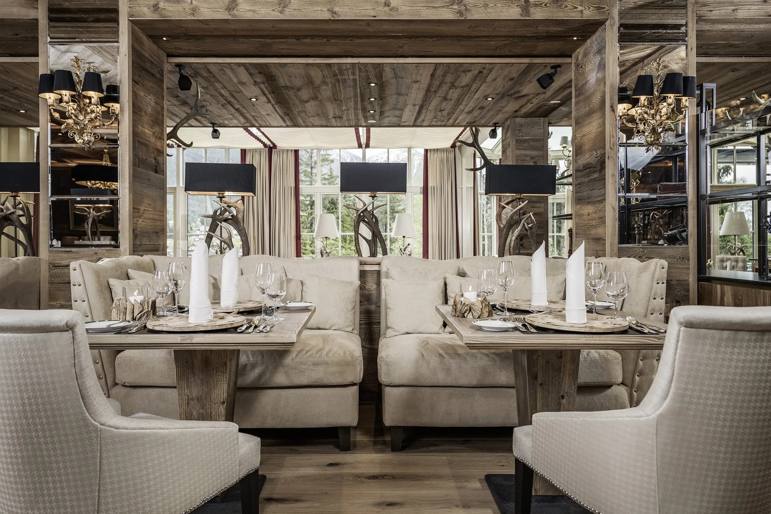 Restaurant "Der Max" im Luxus-Wellnesshotel Alpin Resort Sacher