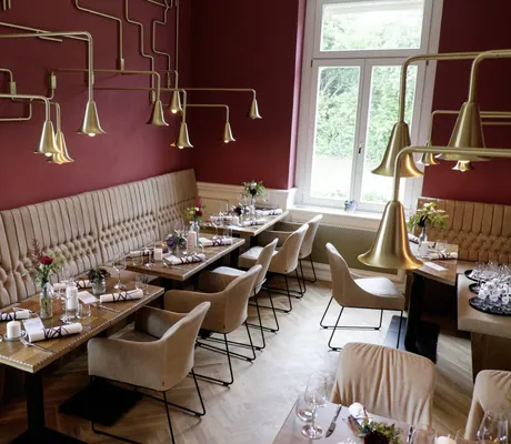 Speiseraum Tante Mathilde Tagungshotel hôtel villa raab