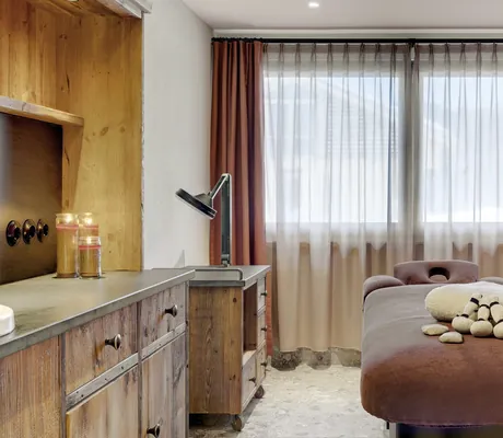 Wellness Behandlungsraum im Hotel Oberstdorf