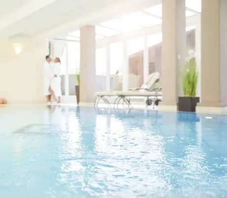 Innenpool im Hanusel Hof