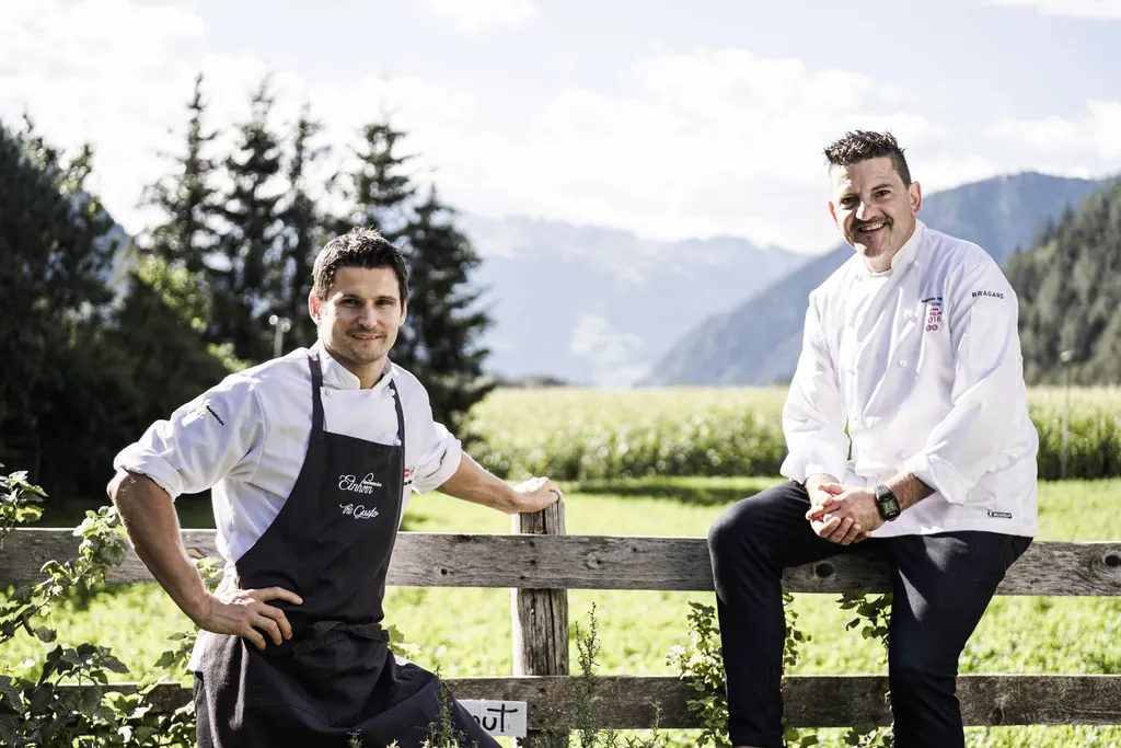 Zweisternekoch Peter Girtler und Sous-Chef Andreas Mulser