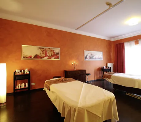 Behandlungsliegen im Baltic Spa des MORADA Strandhotel