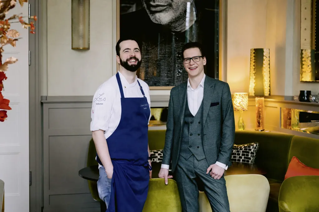 Sternekoch Sebastian Sandor des Louis Restaurant im LA MAISON in Saarlouis