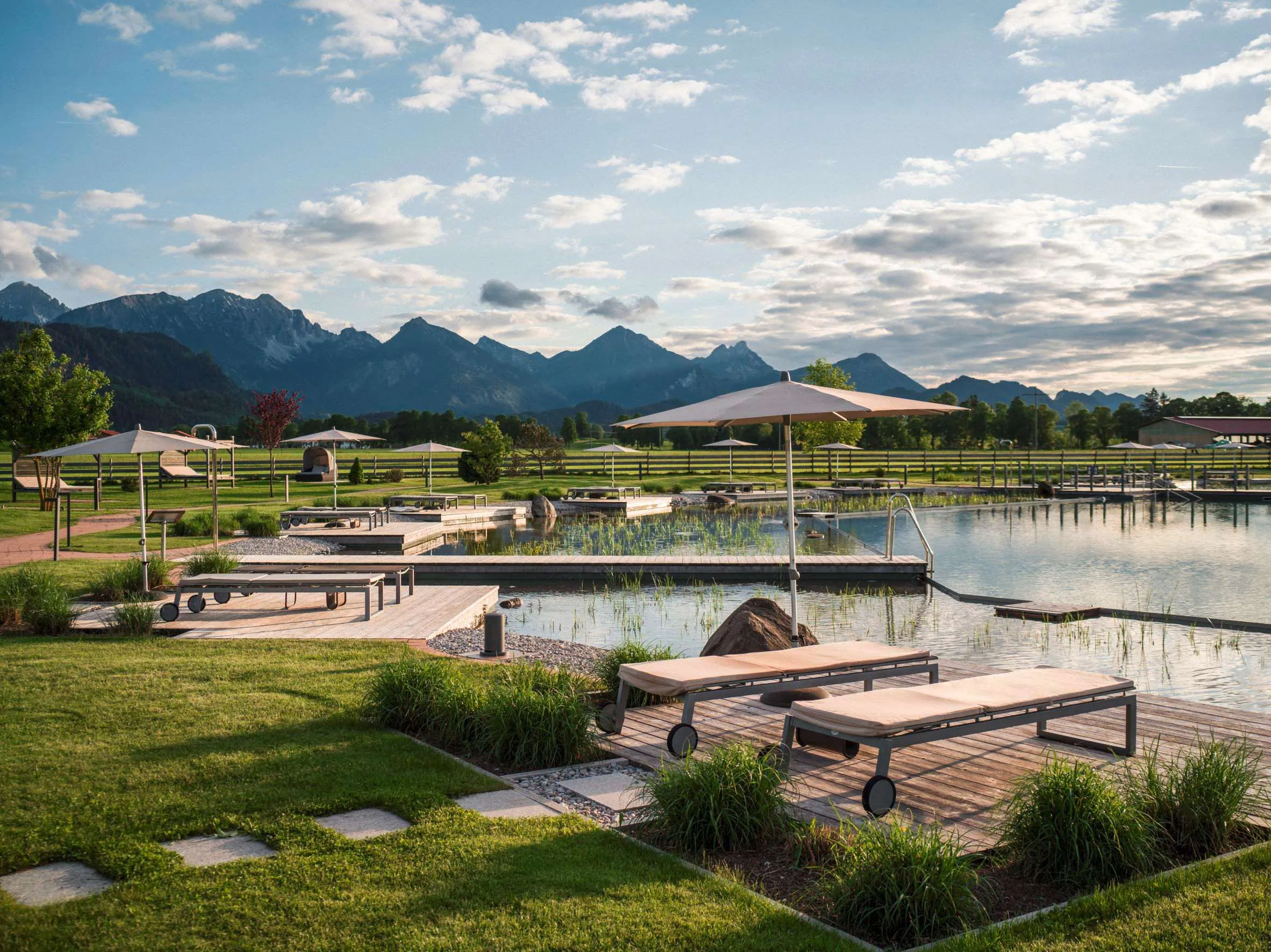 Schwanensee im Das K&ouml;nig Ludwig Inspiration SPA