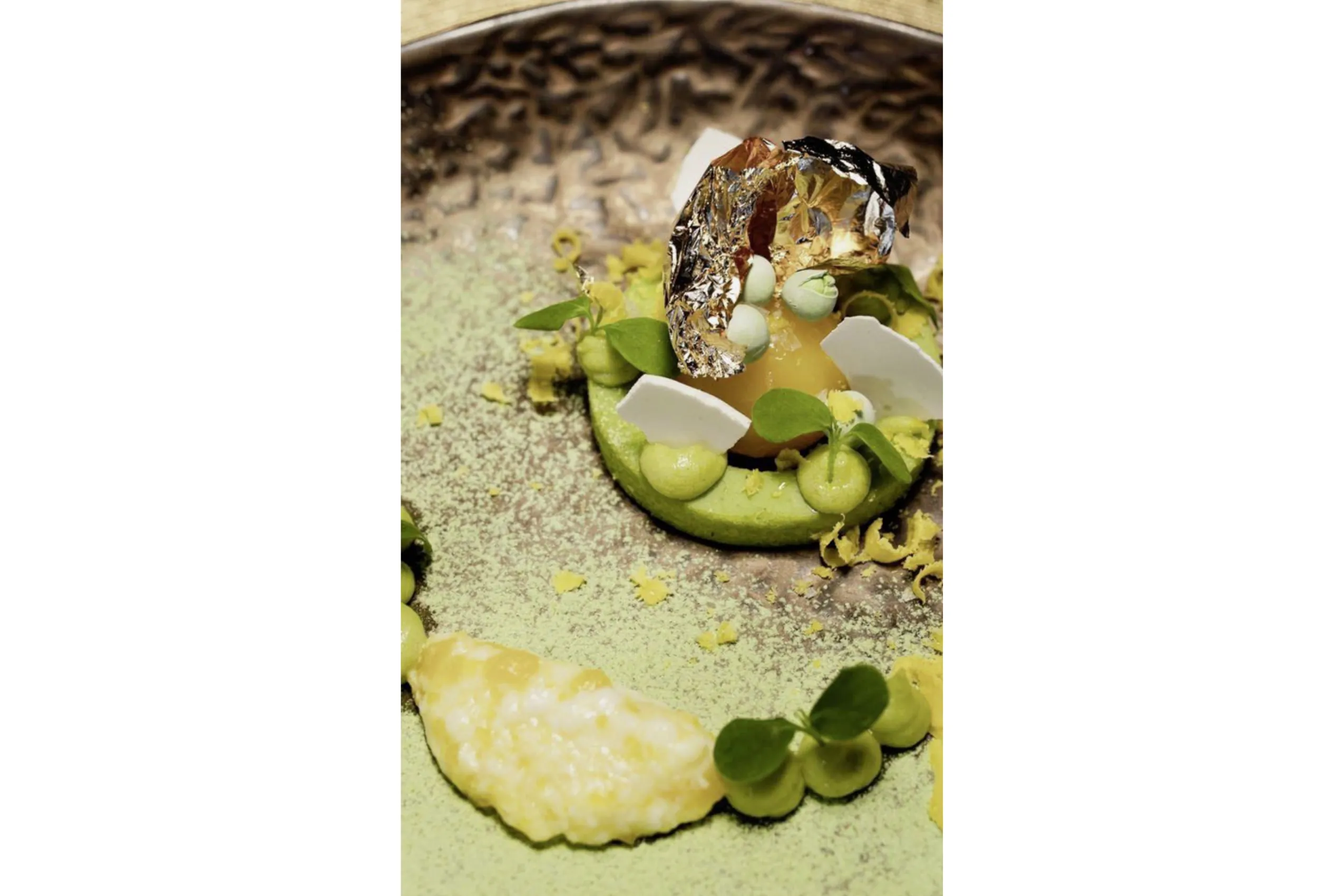 Gericht im Restaurant Ess:enz