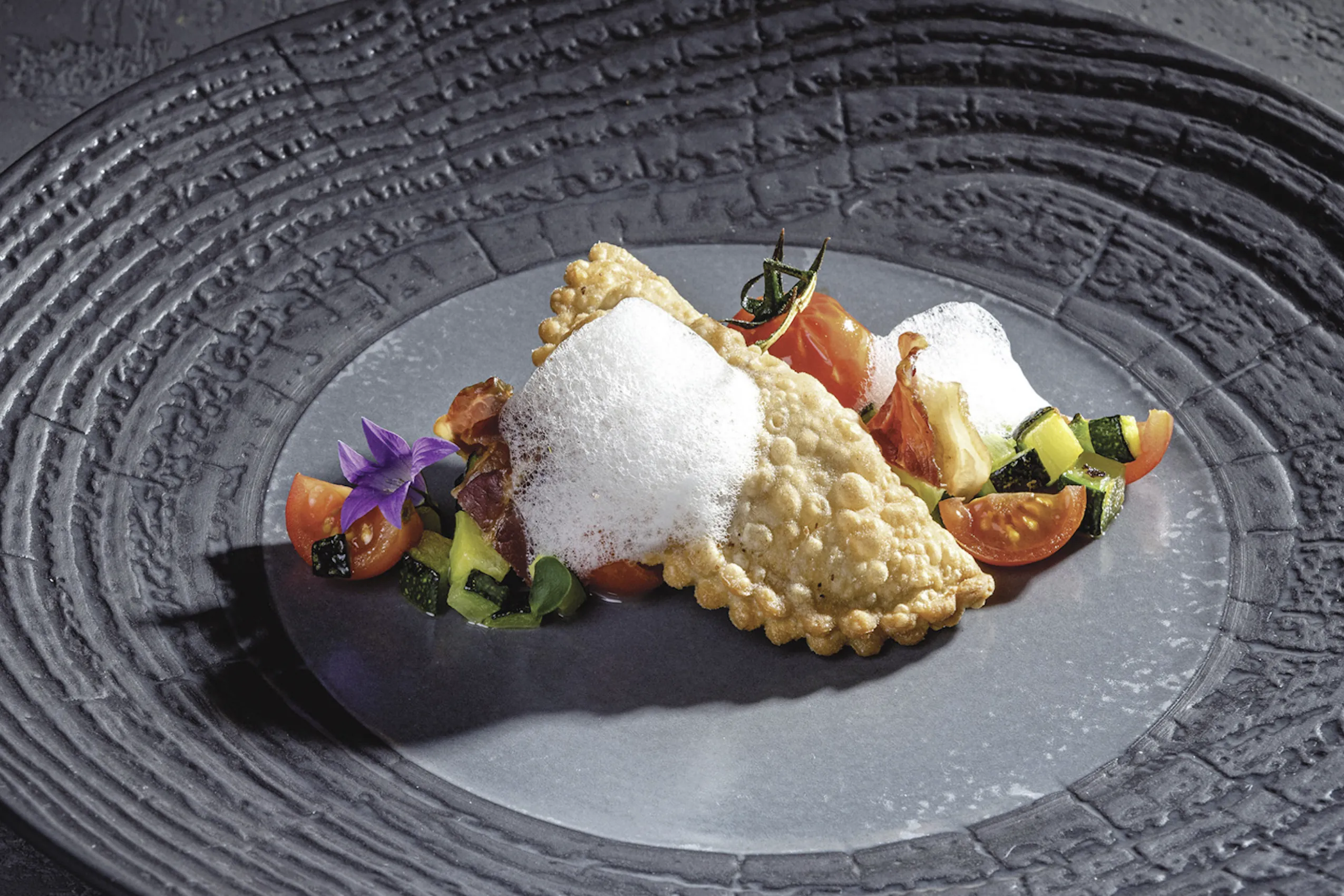 Gericht des Haubenrestaurants Rocky 7 im ZillergrundRock