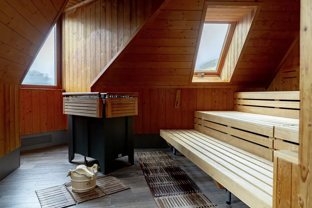 Penthouse Sauna des Romantik Jugendstilhotel Bellevue