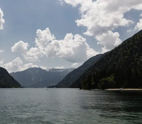 Blick auf das Achensee-Panorama im Das Kronthaler