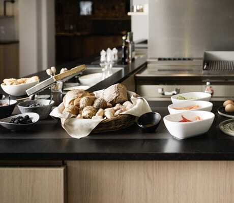 Das Frühstücksbuffet des MyParadies in Sulden lockt mit großer Vielfalt