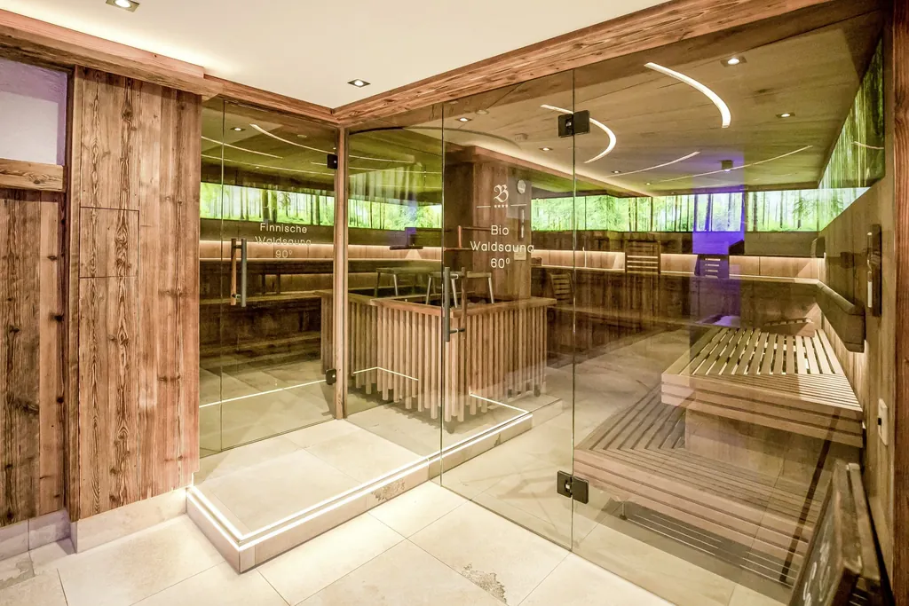 Die Bio Waldsauna des Natur- und Wellnesshotel Brunner Hof in Arnschwang.